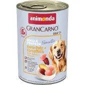 Animonda GranCarno Adult Single Protein Sensitiv 6 x 400 g - Kalkun & poteter