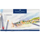 Faber Castell Aquagoldfaber Aqua 36 Metal Case Penn 36 Enheter