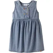 Lil´ Atelier Lil' Atelier Spencer - NmfTaya - Medium+ Blue Denim - - 6 år (116) - Kjole