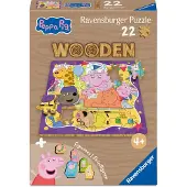 Ravensburger Puslespill - 22 Brikker - Tre Peppa Pig - - OneSize - Puslespill