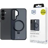 3mk Protection 3mk Smoke Case med magasin og stativ til Samsung Galaxy S25+ – svart