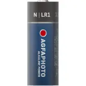 Agfa AgfaPhoto 110-803678, Engangsbatteri, LR1, Alkalinsk, 1,5 V, 1 stykker, Sort, Blå, Rød, Hvit