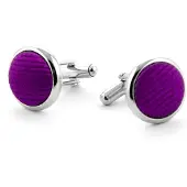 Suitable Silkeknap Man Aubergine F28 Lilla