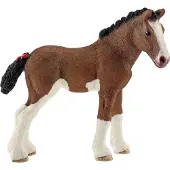 Schleich Dyr - H: 8,5 cm - Clydesdale FøL 13810 - - OneSize - Lekedyr