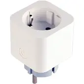 Gembird Smart WiFi-stikkontakt med energimåling / Tuya SmartLife stikkontakt / fjernstyrt stikkontakt hvit