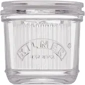 Kilner smørfat 10,8 x 10,5 x 17 cm, klart glass