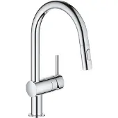 GROHE Minta kitchen faucet with pull-out, chrome