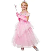 Rubies Kostymer - Rosa Princess - - 5-6 år (110-116) - Kostymer