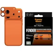 PanzerGlass FENDER - Linsebeskytter for mobiltelefon - oransje - for Apple iPhone 17 Pro