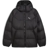 Puma Hooded Down Puffer Jacket Men, Clothing, Black, XS