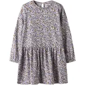 Name it Kjole - NmfTuline - Lilac Marble - - 3 år (98) - Kjole