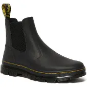 Dr. Martens for man. 26002001 Embury Black Wyoming leather ankle boots black (45), Flat, None, Casual