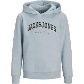Jack & Jones Hettegenser - Noos - JjeCaleb - Himmelsk Blue - - 12 år (152) - Hettegenser