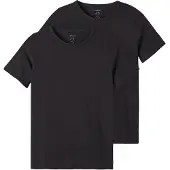 Name it T-skjorte - Noos - NkmT-skjorte - 2-pack - Svart - - 11-12 år (146-152) - T-skjorte