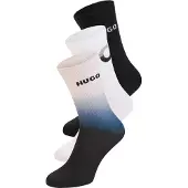 HUGO Rib Rising 10276024 Crewsokker 3 Par