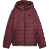 Puma Essentials Hooded Padded Jacket Women, Clothing, Ruby Shimmer, XS