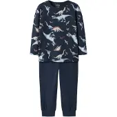 Name it Pysjamas 2 Deler - NmmNattsett - Navy Blazer - - 3-4 år (98-104) - 2-delt nattøy