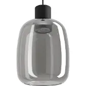 Eglo connect LED-hengelampe Molochio-Z, 3 lyskilder, svart, klar