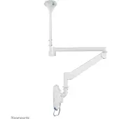 NeoMounts FPMA-HAC100 - Brakett - full bevegelse - for LCD-skjerm - medisinsk - hvit - skjermstørrelse: 10-24 - takmonterbar