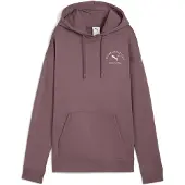 Puma Class Relaxed Hoodie Women, Clothing, Raisin, S
