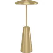 Eglo Piccola LED-batterilampe, messingfarget, høyde 28 cm, IP54