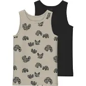 Name it Undertrøye - NkmTank - Noos - 2-pack - Peyote - - 6 år (116) - Undertrøye