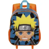 KARACTERMANIA Naruto Happy Small 3d 31x26x11 Cm 9l Ryggsekk Med Hjul