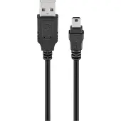 Goobay USB 2.0 / Mini USB Kabel - 1m