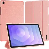 DUX Samsung Galaxy Tab A11+ Domo Tri-Fold Smart Folio-etui - Rosa