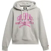 Superdry Mfg Original Metallic Hettegenser