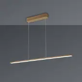 BOPP LED-hengelampe Baseline 2.0, sandfarget, lengde 119 cm
