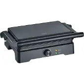 Severin KG 2391 Multigrill XL, Sort, Plast, Rektangulær, Rotasjon, Rist, Keramisk