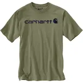 Carhartt Dearborn Relaxed Logo T-Shirt Men Dusty Olive 2XL