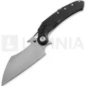 Zyac Knives KUUK foldekniv, Aluminium, svart