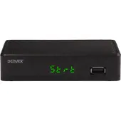 Denver DTB-148 dekoder DVB-T2 Full HD H.265 Ethernet (RJ-45), svart