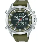 Lorus Watches Rw669ax9 45mm 10atm Quartz/analogical/digital Klokke