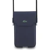 Lacoste The Blend XL Crossbody-telefonveske - Marineblå