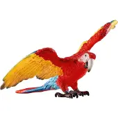 Schleich Wild Life - B: 9 cm - Papegøye 14737 - - OneSize - Lekedyr