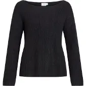Vila Viveriety Båthals Strikket Pullover