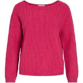Vila Viveriety Båthals Strikket Pullover