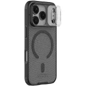 NILLKIN iPhone 17 Pro Max CamShield Pro Magnetic Hybrid-deksel - Gjennomsiktig svart