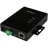 StarTech.com 2-ports seriell-til-IP Ethernet-enhetsserver - RS232 - Enhetsserver - 2 porter - 10 Mb LAN, 100 Mb LAN, RS-232 - AC 120/230 V / DC 9 innfelt montert (NETRS2322P)
