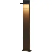 LUCANDE LED-pullertlampe Silvan, 100 cm, antrasitt, metall