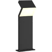 Arcchio LED-sokkellampe Havin, antrasitt, metall, 60 cm