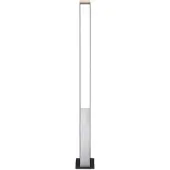 LUCANDE Aegisa LED-veilampe, 80 cm, antrasitt, metall, IP54