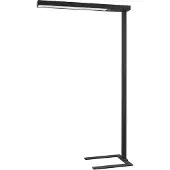 Arcchio LED-gulvlampe til kontor Susi, svart, sensor, berøringsdimmer
