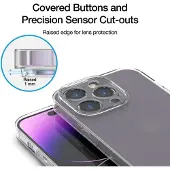 JustMobile Just Mobile TENC Slim Fit for iPhone 14 Pro - Frost
