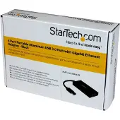 StarTech.com Portable Usb 3.0 W/gigabit Ethernet Dokkingstasjon