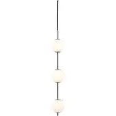 UMAGE LED-hengelampe Audrey, stålfarget, 3 lyskilder, Ø 12 cm