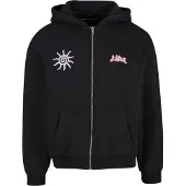 Lost Youth With Love Oversized Genser Med Hel Glidelås